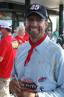 The Annual Kyle Petty Charity Ride is underway…