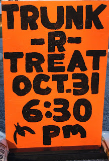 Trunk or Treat anyone?
