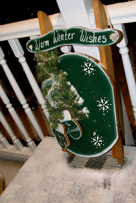 Inside the SNOW globe!