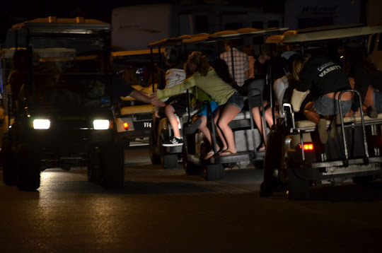 EVERY night – for SEVEN days –