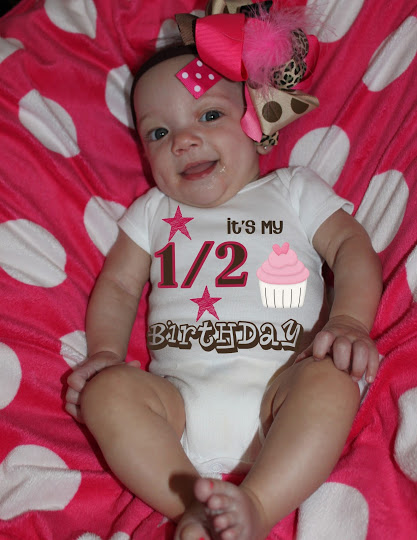 Happy 1/2 year birthday!