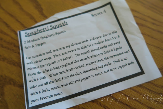 Spaghetti Squash –