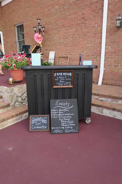 The evening was planned!