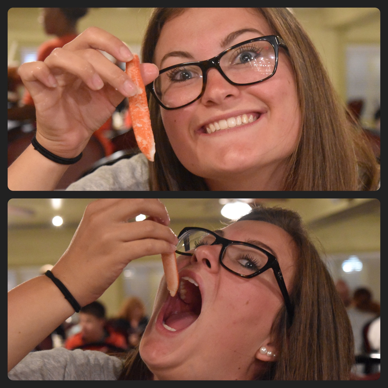 cierra with crab legs